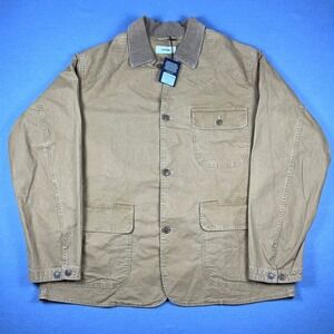 NWT! Buck Mason Maple Craftsman Canvas Field Jacket XXL Brown Chore Coat